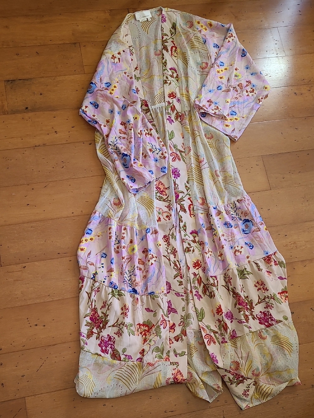 Anthropologie Dani Floral Kimono - Picture 5 of 6